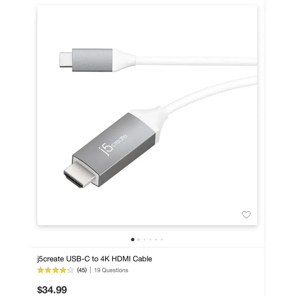 HDMI Usb-C to 4K HDMI Cable